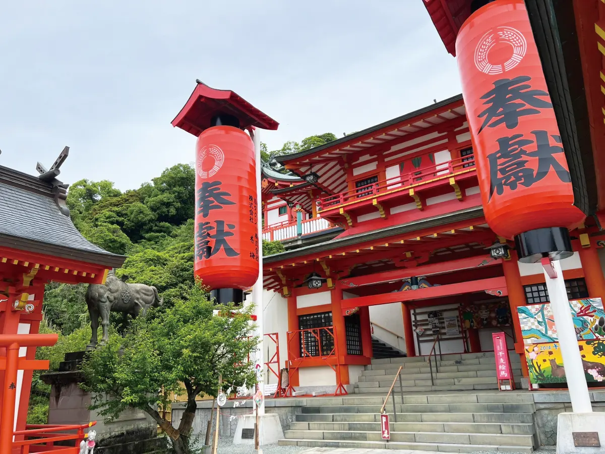 特集：城山・高橋エリア　高橋稲荷神社　熊本市西区　ちいきあるき　スタンプラリー みんなのえんにち